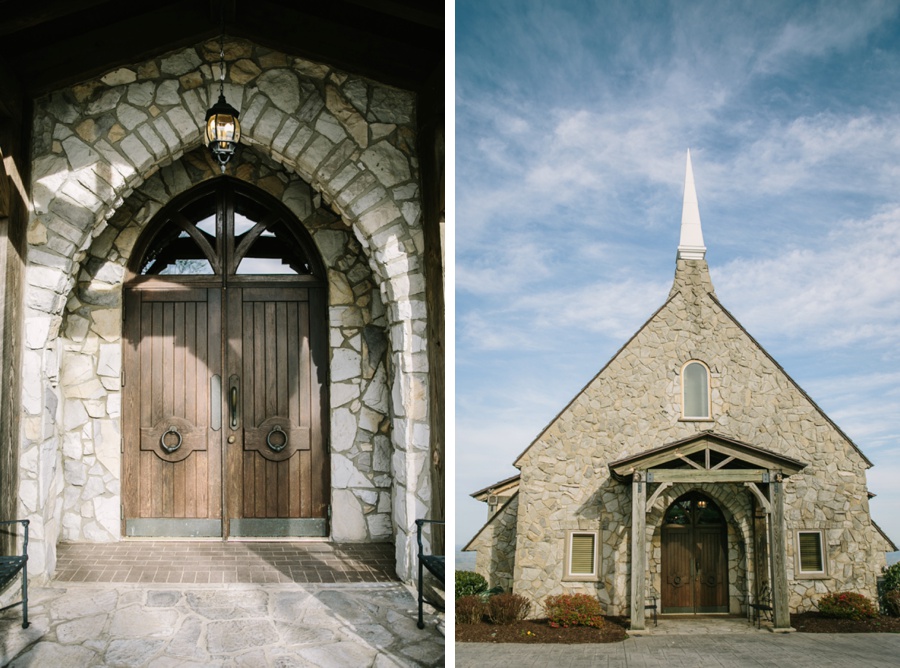 Jessica + Cole // Greenville Glassy Mountain Chapel Wedding | Liz ...