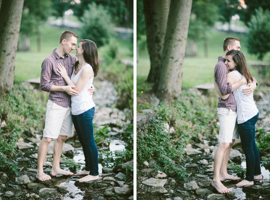 Hannah + Paul // 12th Ave South, Nashville Engagement | Liz Allison ...